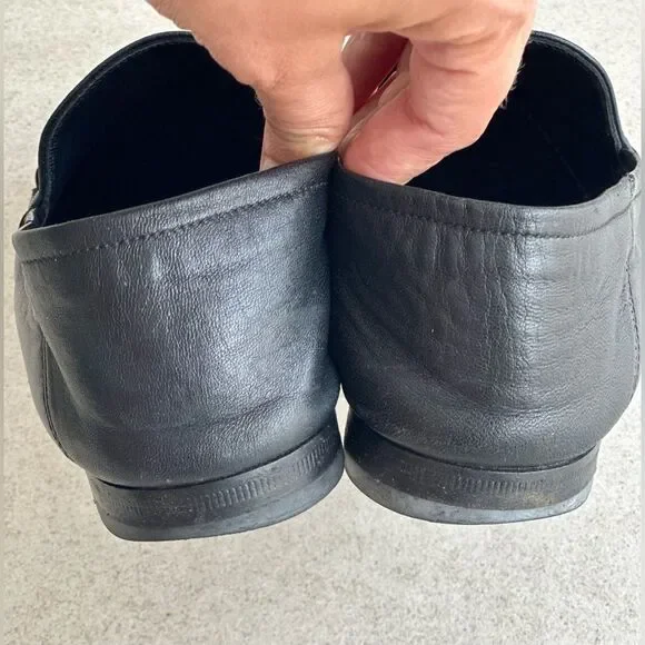 Gucci Brixton Leather Horsebit Loafers size 38 Black - Picture 7 of 14